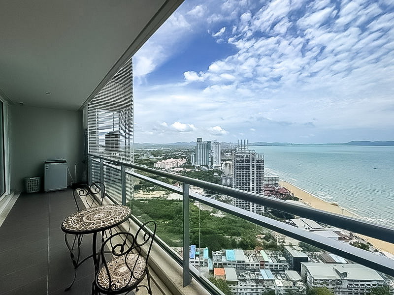 รูป 1 Bed Condo for Sale Reflection Jomtien Beach Pattaya Sea View - รูปที่ 7/9