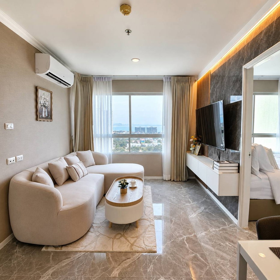 รูป 1 Bed Condo for Sale Lumpini Ville Naklua Wongamat Sea view - รูปที่ 2/11