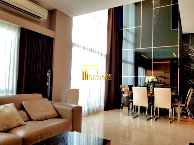 คอนโดให้เช่า : The Crest Sukhumvit 34 | Stylish 1 Bedroom Duplex Condo in Thong Lo - BR13456CD