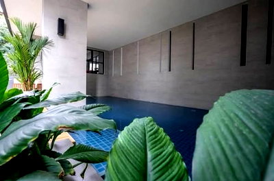 Condos for rent : 1Bed | 1Bath | BTS Punnawithi | 33sqm | THB 12,000/mo | Fl.4 — Green Ville Ii Condominium