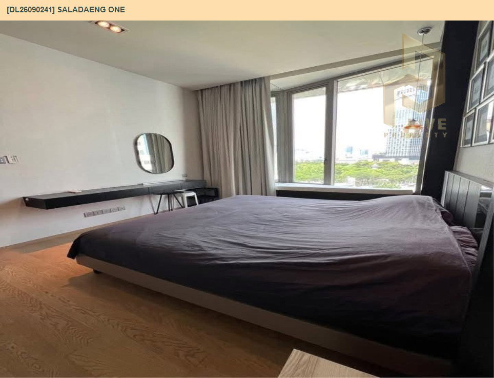 รูป DL26090241 ให้เช่าคอนโด ศาลาแดง วัน (Saladaeng One) ใกล้ BTS ศาลาแดง พร้อมเข้าอยู่ โทรด่วน 0638692663 LineID @952jdxxk - รูปที่ 3/7
