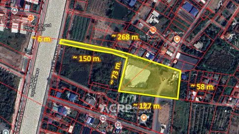 Land for Sale Along Khlong Prapa Canal a Location Suitable for Investment and Business (00159668)