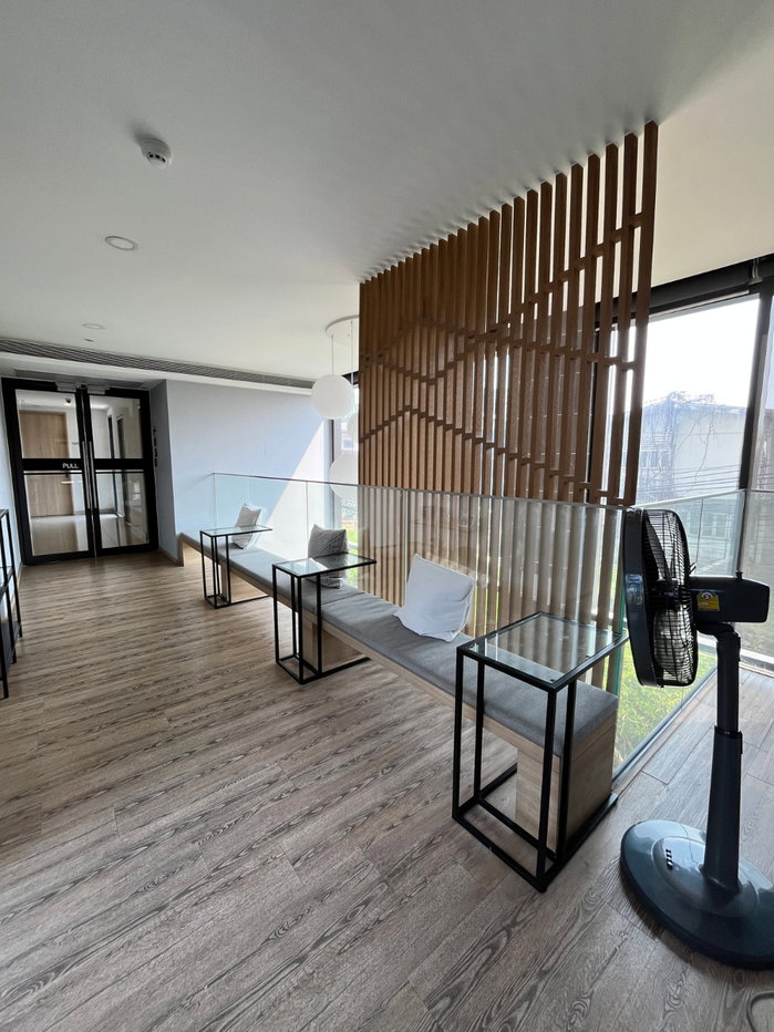รูป jo621 ให้เช่าคอนโด เดอะ โมส อิสรภาพ ใกล้ รพ.ศิริราช | Studio 25 ตร.ม. ชั้น 7 | มีเครื่องซักผ้า  - รูปที่ 7/8