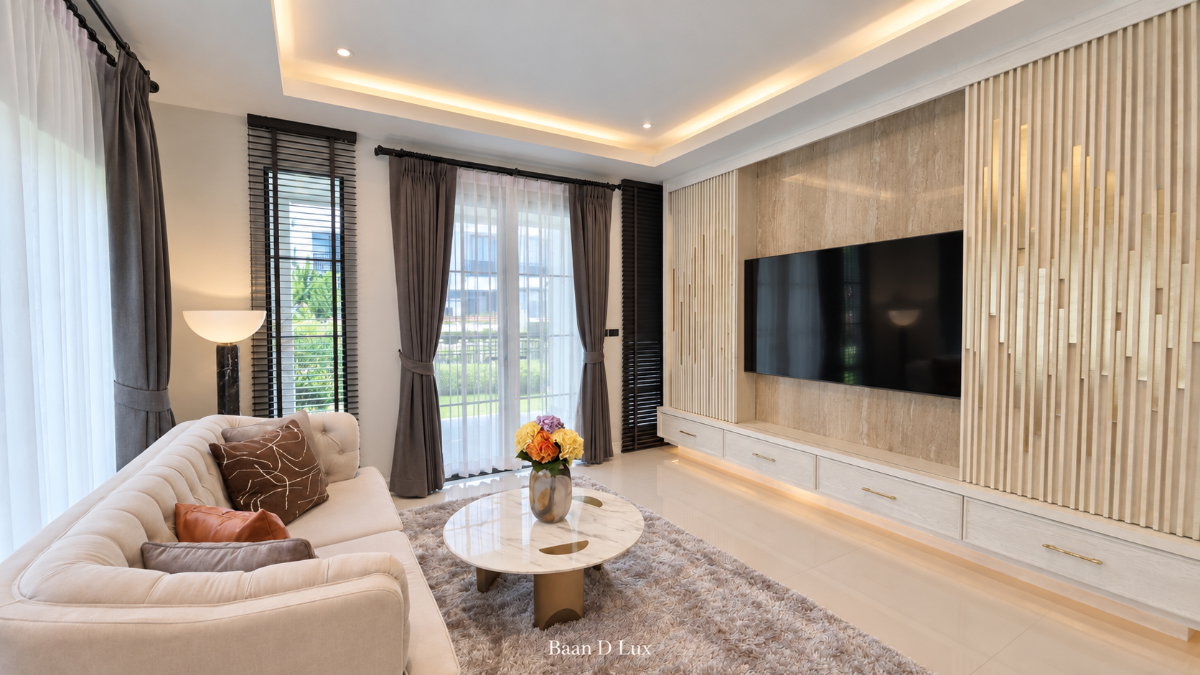 รูป ขายบ้านหรู เศรษฐสิริ กรุงเทพ-ปทุมธานี (96 ตร.ว.) 4 นอน หลังมุม แต่งครบ - รูปที่ 12/67