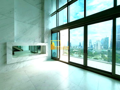 คอนโดให้เช่า : 185 Rajadamri | Rare 3 Bed Duplex Luxury Condo in Prime Area - BR13916CD