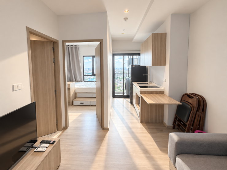 รูป 🔥 ให้เช่า Altitude Unicorn Sathorn-Thapra | 1 ห้องนอน 25 ตร.ม. ชั้น 31 | 12,500 บาท/เดือน - รูปที่ 1/5