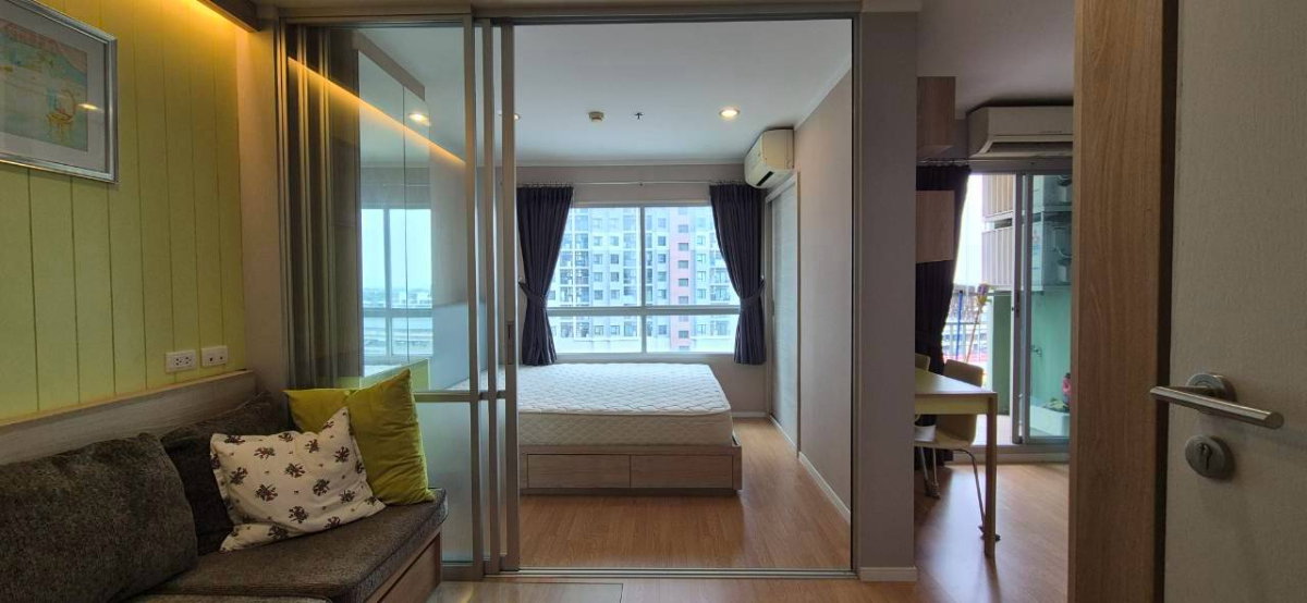 รูป ให้เช่าห้องสวย สภาพดี แต่งพร้อม เฟอร์ครบ วิวดี ใกล้ ARL และ MRT สถานีหัวหมาก - รูปที่ 1/16