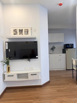 For rent: Plum Condo Ladprao 101 (Studio), 3rd floor, Building D, Ladprao 101 Soi, near Ladprao 101 Yellow Line BTS station.
