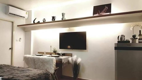 🔥🔥 8,480 บาท!! ห้องสวย ราคาดี ทำเล RCA 🔥🔥  🏡 ให้เช่า i-House Laguna Garden RCA