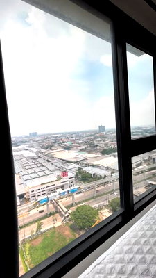คอนโดให้เช่า : 1 ห้องนอน | 1 ห้องน้ำ | MRT Tha Phra | 32 ตร.ม. | 13,000 บาท/เดือน | ชั้น 26 — Kensington Sukhumvit-Theparak MRT กรุงเทพฯ