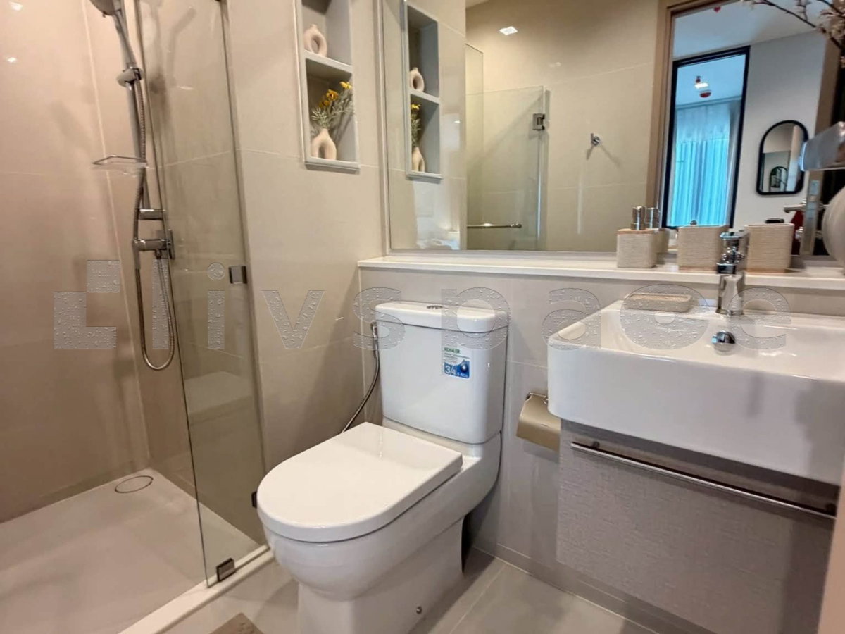รูป ▚ L0MC04ツ ให้เช่า: Life Sathorn Sierra 1 Bed 32.25ตร.ม. ชั้นสูง ทิศเหนือ ไม่ติดถนน ห้องเงียบสงบ✨ - รูปที่ 7/8