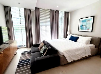 Condos for rent : 1Bed | 1Bath | BTS Phloen Chit | 47sqm | THB 36,000/mo | Fl.3 — Noble Ploenchit Ploenchit