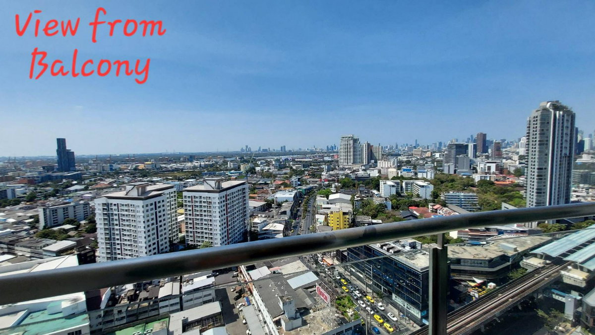 picture For Rent: Sky Walk Condominium - Studio 37 sq.m., 27th Floor, Great View, Near BTS Phra Khanong (Ref: 132628) - 6/11
