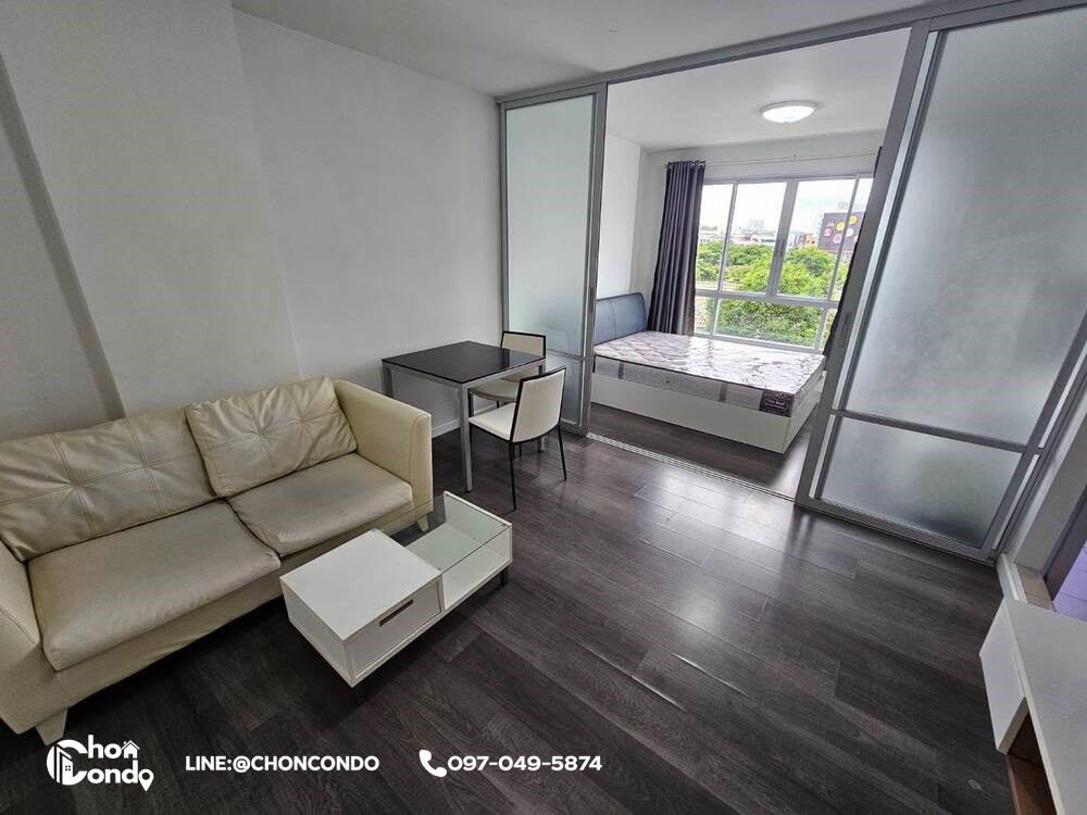 รูป DCondo ดีคอนโด ชั้น5 ตึกD  ------------ ว่าง 15 กันยายน 2569 -----------Tel 097-049-5874 (Line: @choncondo มี@ด้วย) - รูปที่ 8/13