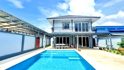 เช่าบ้านเดี่ยว คิงเพาเวอร์ พัทยา คอมเพล็กซ์  : House for Rent Noen Plab Wan 4 Bedrooms Fully Furnished