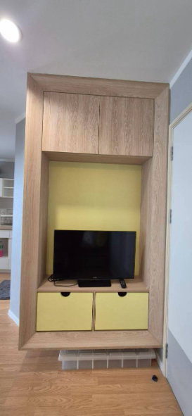 รูป ให้เช่าห้องสวย สภาพดี แต่งพร้อม เฟอร์ครบ วิวดี ใกล้ ARL และ MRT สถานีหัวหมาก - รูปที่ 3/16