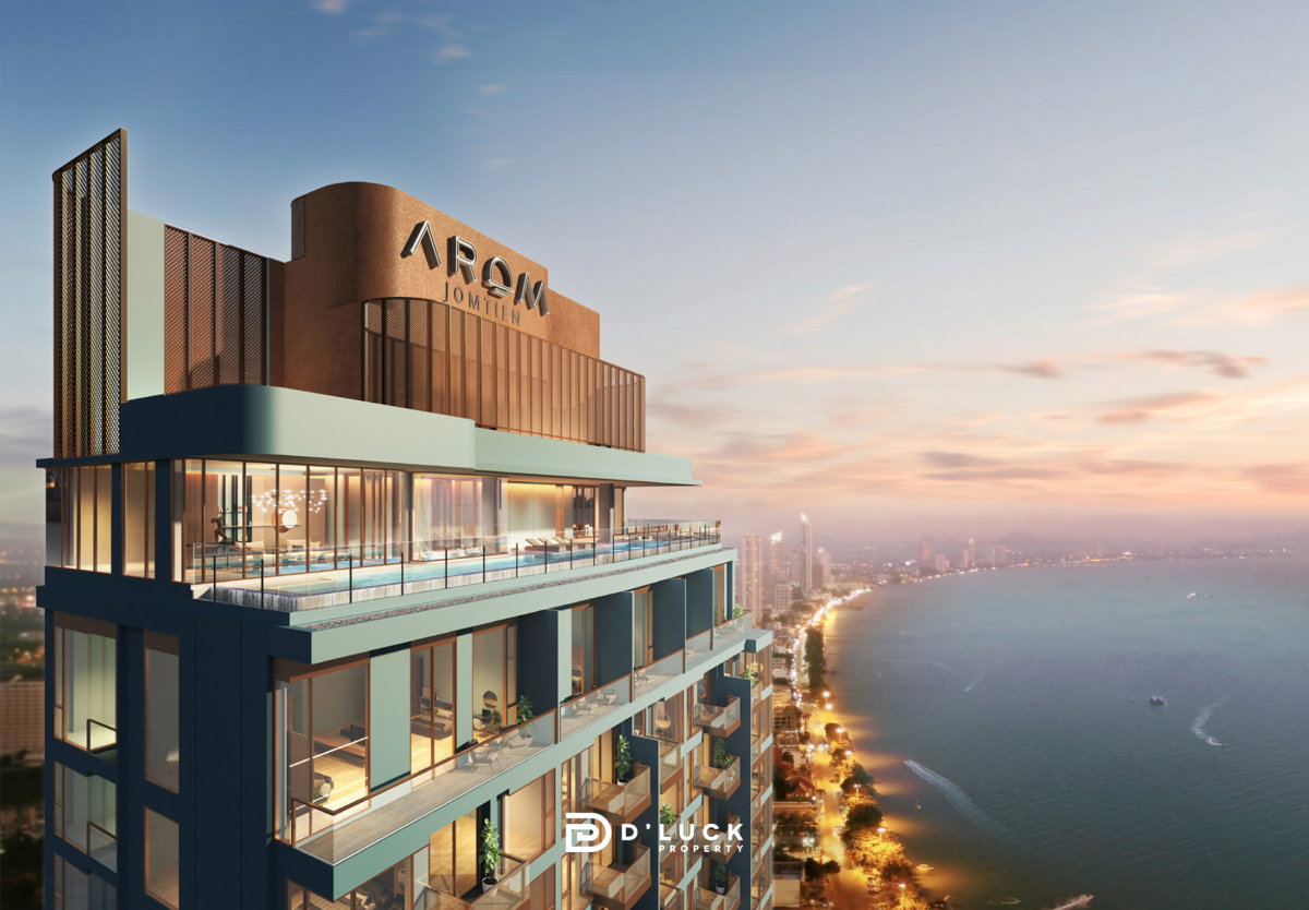 รูป ขายคอนโดใหม่ Arom Jomtien พัทยา 1 ห้องนอน ชั้นสูง วิวทะเล ชื่อต่างชาติ - รูปที่ 21/21