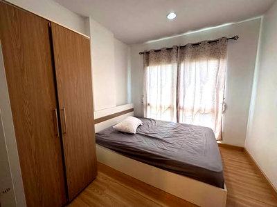 Condos for rent : 1Bed | 1Bath | SRT Red Line Lak Hok | 28sqm | THB 6,500/mo | Fl.5 — The Kith Lite Bangkadi Pathum Thani