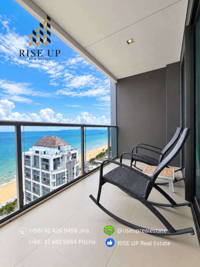 รูป ขาย 📣  แอราส บีชฟร้อนท์ คอนโดมิเนียม คอนโด ,  1 ห้องนอน 1 ห้องน้ำ ,ขนาด 45.71 ตรม. 🔥 4.9 ล้านบาท 🔥 - รูปที่ 14/16