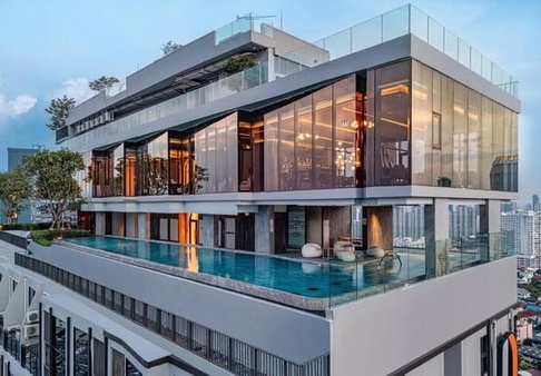 1 ห้องนอน | 1 ห้องน้ำ | MRT Huai Khwang | 36 ตร.ม. | 25,000 บาท/เดือน | ชั้น 20 — Soho Bangkok Ratchada Huai Khwang