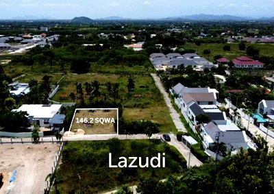 Land for sale Stamford International University Hua Hin : Mountain View Land 584.8 sqm in Black Mountain