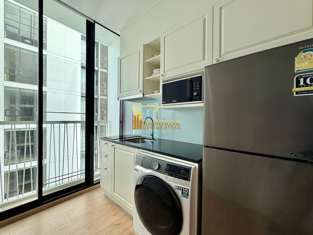 picture Noble Recole | Chic 2 Bedroom Condo For Rent in Asoke Area - BR62006CD - 6/36