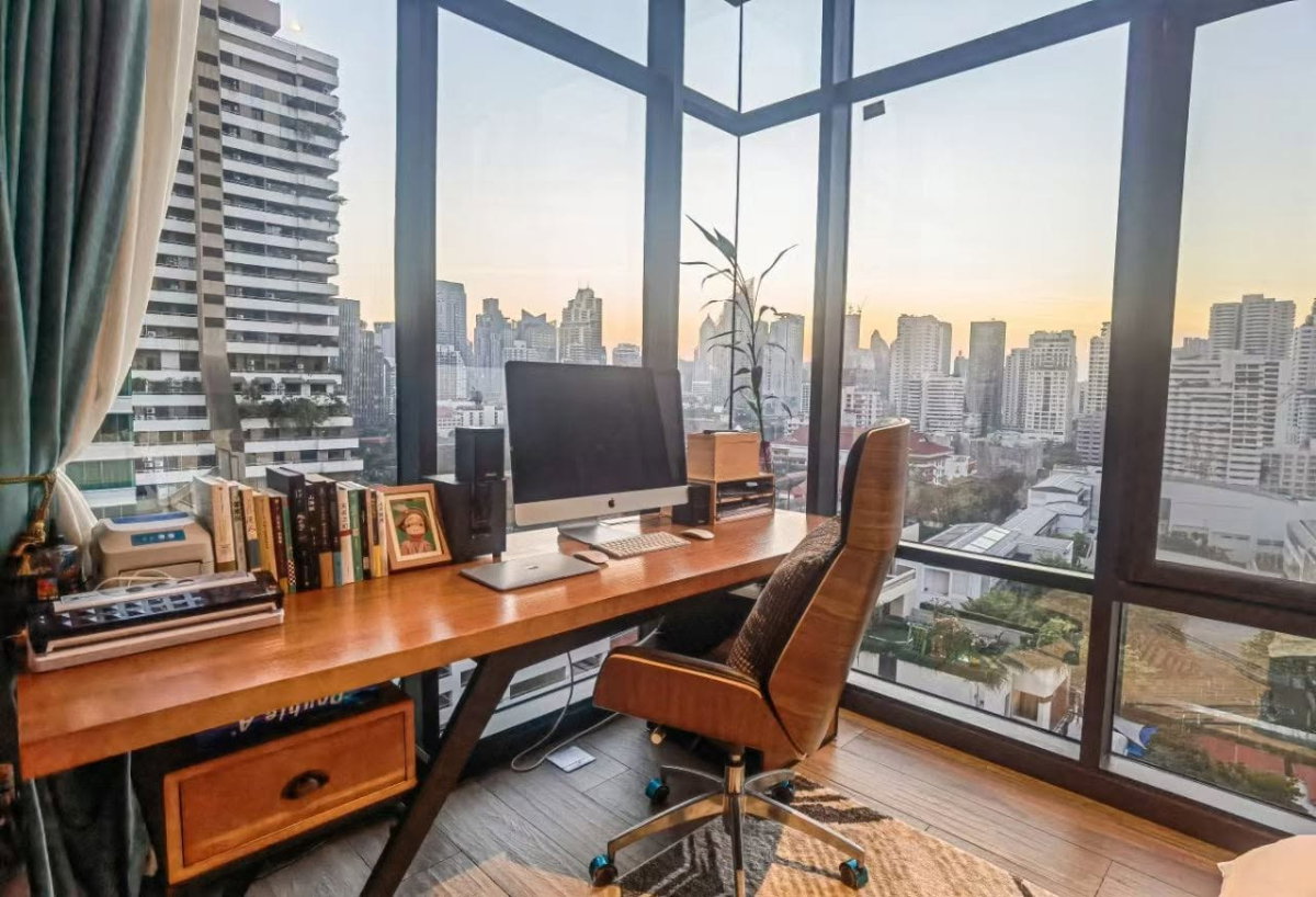 รูป ปล่อยเช่า The Loft Asoke ราคา 75,000 บาท คอนโด Luxury ดีไซน์ Industrial Loft  - รูปที่ 5/8