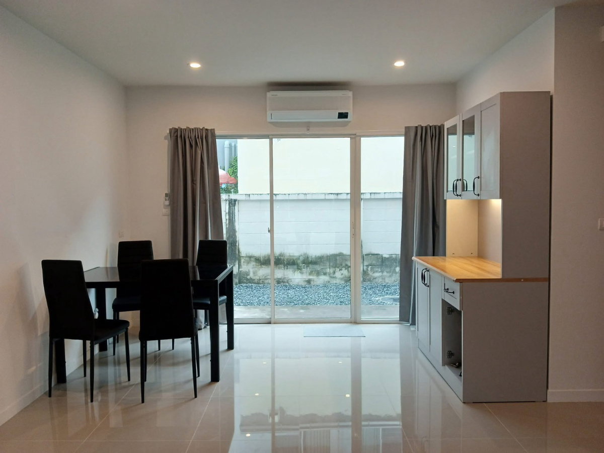 รูป 🏡ทาวน์โฮม 2 ชั้นให้เช่า Novo Ville พหลโยธิน-ลำลูกกา คลอง 2 3 ห้องนอน 2 ห้องน้ำ เชื่อมต่อถนนลำลูกกาและพหลโยธินได้ง่าย - รูปที่ 3/7