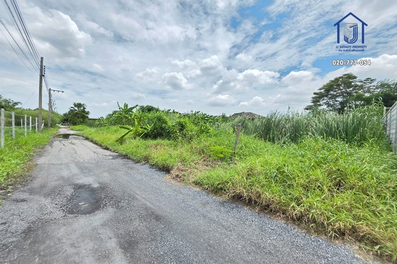 รูป ขายที่ดินถมแล้ว 200 ตร.ว. ซอยสายไหม 75 ทะลุพหลโยธิน 54/1 แยก 10 ใกล้ BTS คูคต - รูปที่ 3/5
