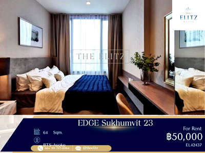 คอนโดให้เช่า : ✨ Vibrant Lifestyle in Asoke - Sukhumvit | Dynamic Design with High Privacy | Minutes to BTS Asoke & MRT Sukhumvit ✨