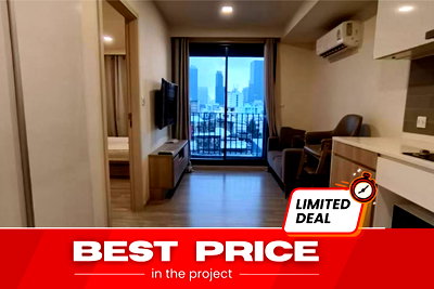 ขายคอนโด : ราคาดีมาก 1BR Maestro 03 ชั้น 8 ฿107K/ตร.ม. ใกล้ MRT พระราม 9 - U5606257