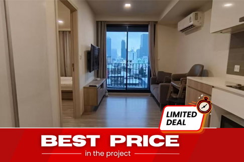 ราคาดีมาก 1BR Maestro 03 ชั้น 8 ฿107K/ตร.ม. ใกล้ MRT พระราม 9 - U5606257
