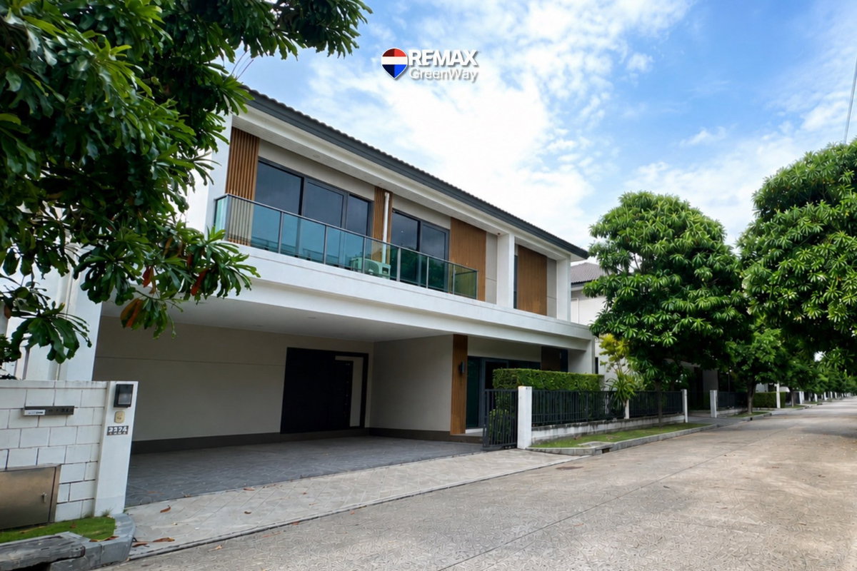 รูป บ้านเดี่ยว เซนโทร อ่อนนุช–สุวรรณภูมิ  บ้านหลังรองมุม  รุ่นใหญ่ พร้อมอยู่ 57 ตรว. 8.2 ล้าน - รูปที่ 22/24