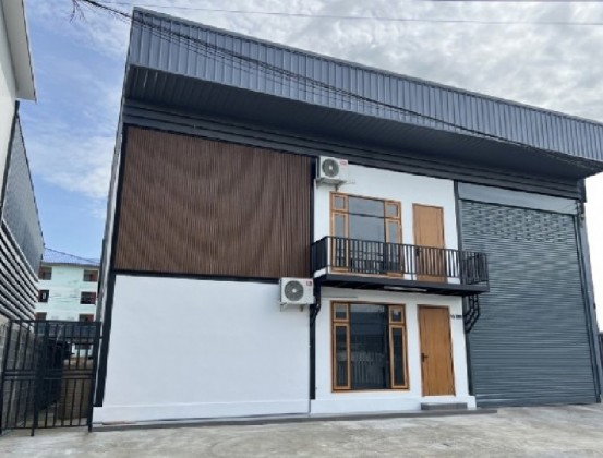 รูป ให้เช่าโกดังพร้อมสำนักงาน ซอยร่วมสุข เข้าซอยไม่ลึก ถนนไสวประชาราษฎร์ / ลำลูกกา คลอง 4 / พื้นที่ใช้สอย 330 ตารางเมตร รถสิบล้อเข้าออกได้ - รูปที่ 8/9