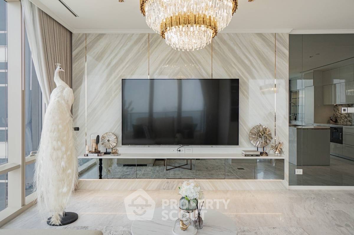 รูป คอนโด 2 ห้องนอน 117 ตร.ม. Four Seasons Private Residences Bangkok ใกล้ BTS สะพานตากสิน (ID 3184228) - รูปที่ 3/10