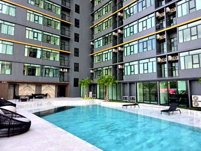 ขายคอนโด : The Strand Indeed Condo คอนโดพร้อมอยู่ทำเลใจกลางศรีราชา จอง 0 บ. ฟรีค่าโอน+จดจำนอง+ส่วนกลาง* เริ่ม 1.29 ลบ. โทร 065-5639565 Line: @whitesand