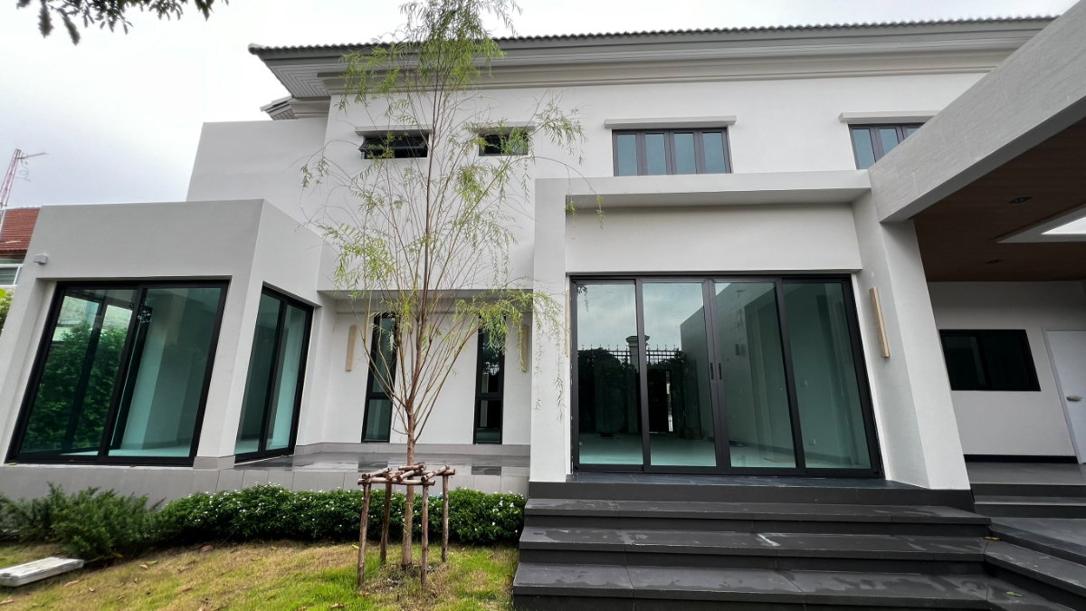 รูป ขายบ้านเดี่ยว พฤกษ์ภิรมย์ รีเจ้นท์ เกษตร-นวมินทร์186.8 ตร.ว. บ้านเลขที่ 88  รีโนเวททั้งหลัง ระดับ Luxury จาก Q Houses - รูปที่ 20/21