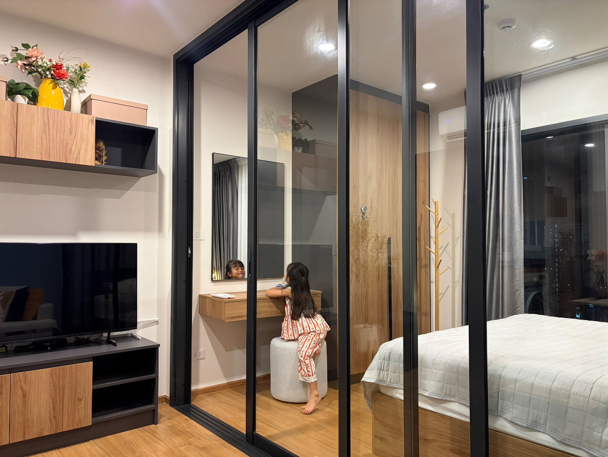 รูป T289 ให้เช่าคอนโด The Line Vibe Phahonyothin (เดอะ ไลน์ ไวป์ พหลโยธิน) ห้องใหม่ ตกแต่งสวย เฟอร์ครบ ไม่เคยปล่อยเช่า พร้อมเข้าอยู่! - รูปที่ 2/9