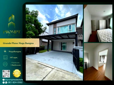 Houses for rent : GH01367 - Grande Pleno Mega Bangna : MegaBangna 