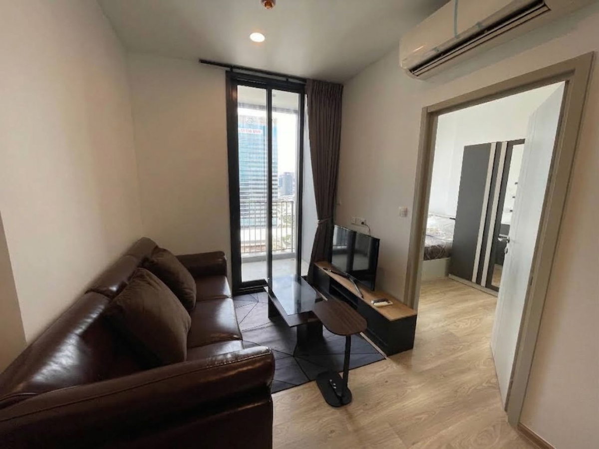 รูป ให้เช่าคอนโด Oka Haus Sukhumvit 36 ชั้น 27 ขนาด 26.77 ตร.ม. วิวอาคารมาลีนนท์ เฟอร์ครบพร้อมอยู่ ใกล้ทองหล่อ | #TPI-3443 - รูปที่ 4/10