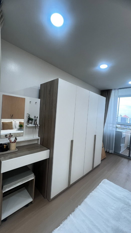 รูป ขายด่วนห้องชุด รัชดา ซิตี้18 ห้องรีโนเวทใหม่ เฟอร์ฯ ครบ - รูปที่ 9/17