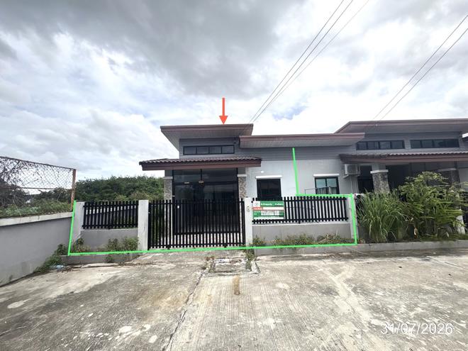 รูป ทาวน์เฮ้าส์ 28.7 ตร.วา บ้านสุขใจ สุขสบาย 5 ปลวกแดง ระยอง 1.4M - รูปที่ 1/33