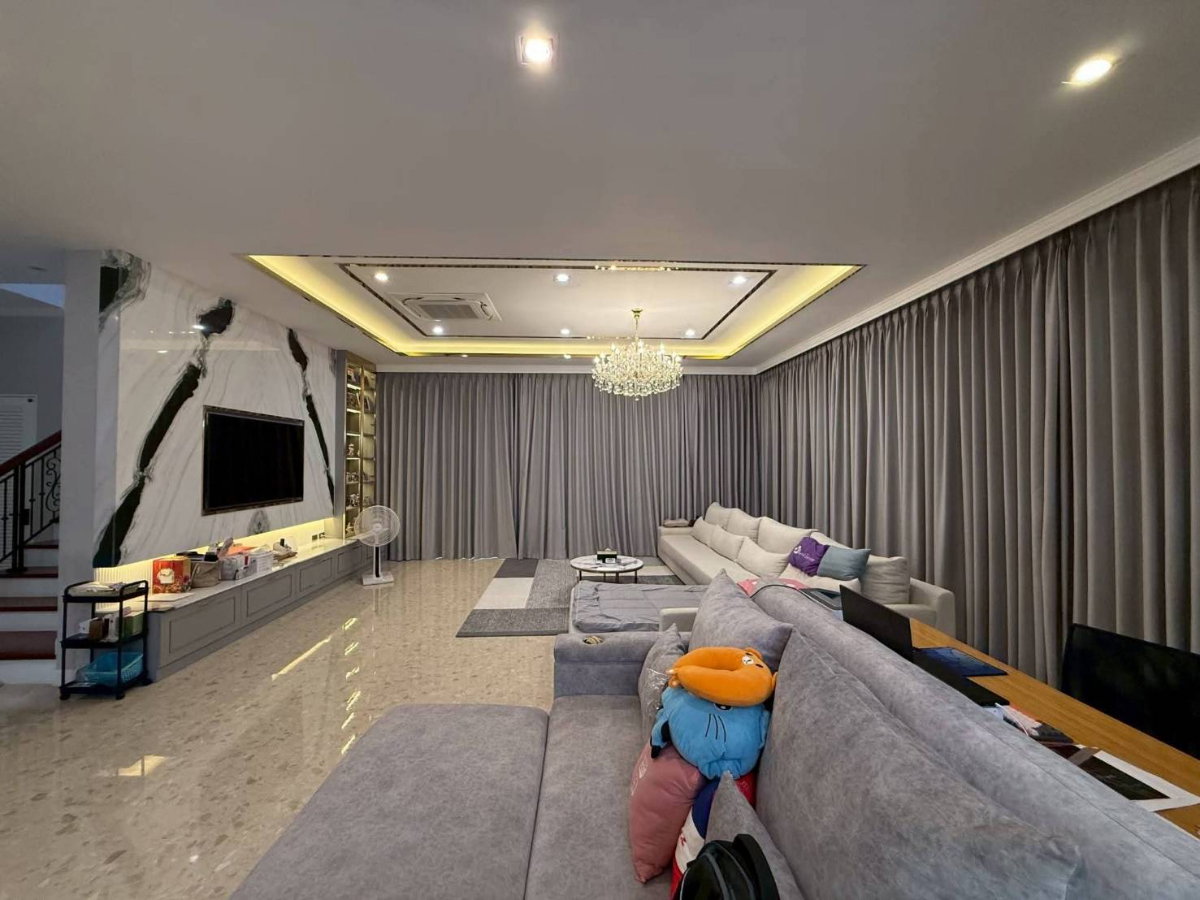 รูป 🏘️ให้เช่าบ้านเดี่ยว หมู่บ้าน เดอะ แกรนด์ ปิ่นเกล้า (อัลพีน่า) | เฟอร์นิเจอร์ครบ พร้อมเข้าอยู่ | สนใจ@sacondo - รูปที่ 4/30