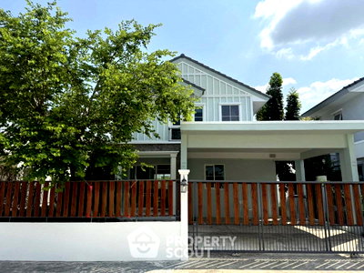 Houses for rent Samut Prakarn : 3-BR House For Rent, 165 Sqm, Villaggio 2 Srinakarin-Bangna (ID 3273530)