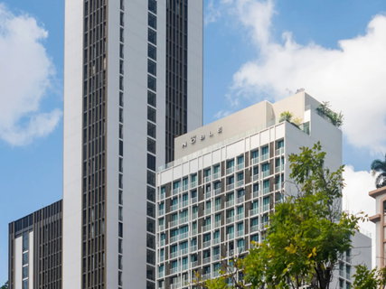 🔥Special Deal 5.9MB🔥-1 Bed 34.18 sq.m. High Fl. 25+ Condo Close to BTS Asok & MRT Sukhumvit 550 m. at Noble BE19 Condo / For Sale