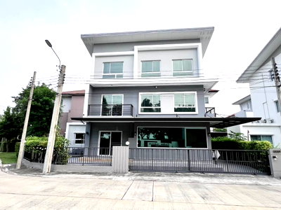 บ้านเดี่ยว กรุงเทพมหานคร : 🏡 ขายบ้านเดี่ยว 3 ชั้น คาซ่า พรีเมี่ยม พระราม 2 📍 Casa Premium Rama 2 | ทำเลพระราม 2 – ท่าข้าม
