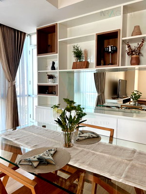Condos for rent : 🎊 For Rent Condo THE RAJDAMRI Building 1, Floor 21,2 bed room, Room size 112 sqm
