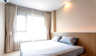 Condos for rent : P-56587 For Rent Life One Wireless | City View | 14th Floor | 35 sq.m. | Fully Furnished | 25,000 THB/month📞 Line ID: @easythaihome | 085-592-2897