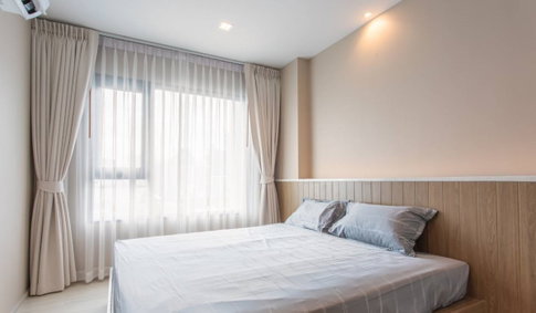 P-56587 For Rent Life One Wireless | City View | 14th Floor | 35 sq.m. | Fully Furnished | 25,000 THB/month📞 Line ID: @easythaihome | 085-592-2897