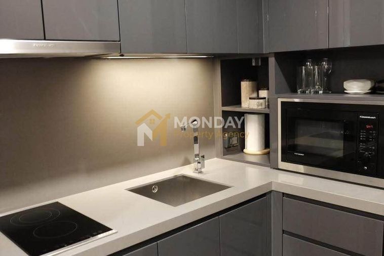 1-bed condo for rent, 45.5 sqm, The Diplomat Sathorn